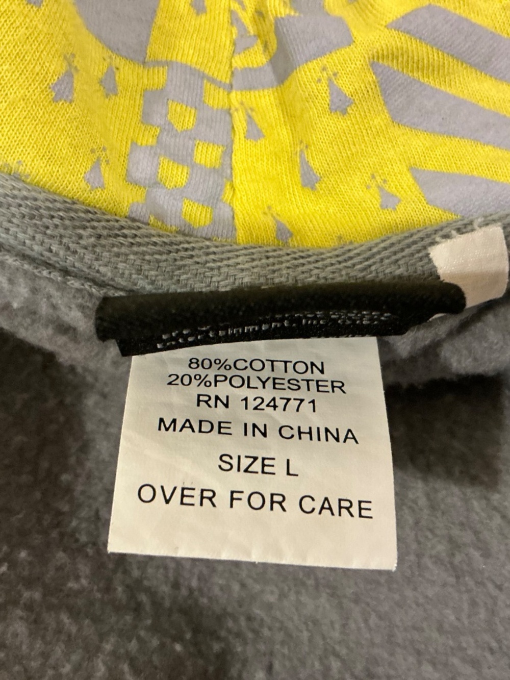 Harry Potter Hufflepuff sweatshirt size L - Picture 5 of 6